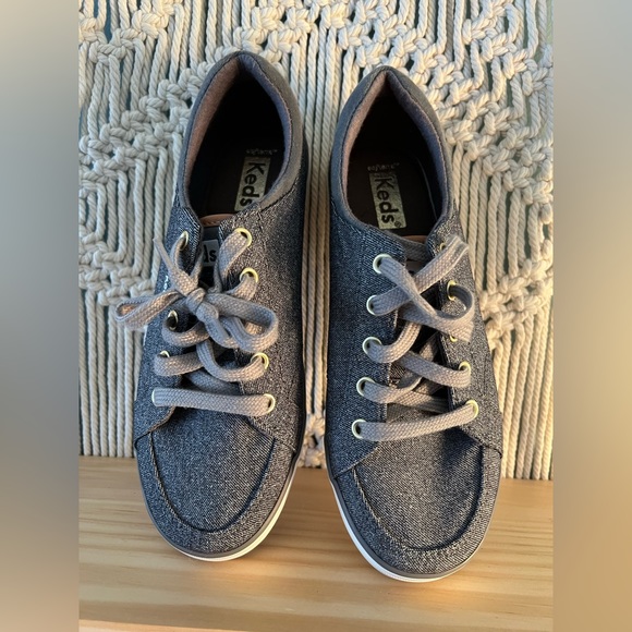 Keds Shoes - Keds Women's Casual Navy Canvas Sneakers - Navy
